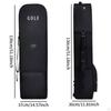 Golf Travel Bag Club Portable with Shoulder Strap Accessories Wheels Carry for Men
