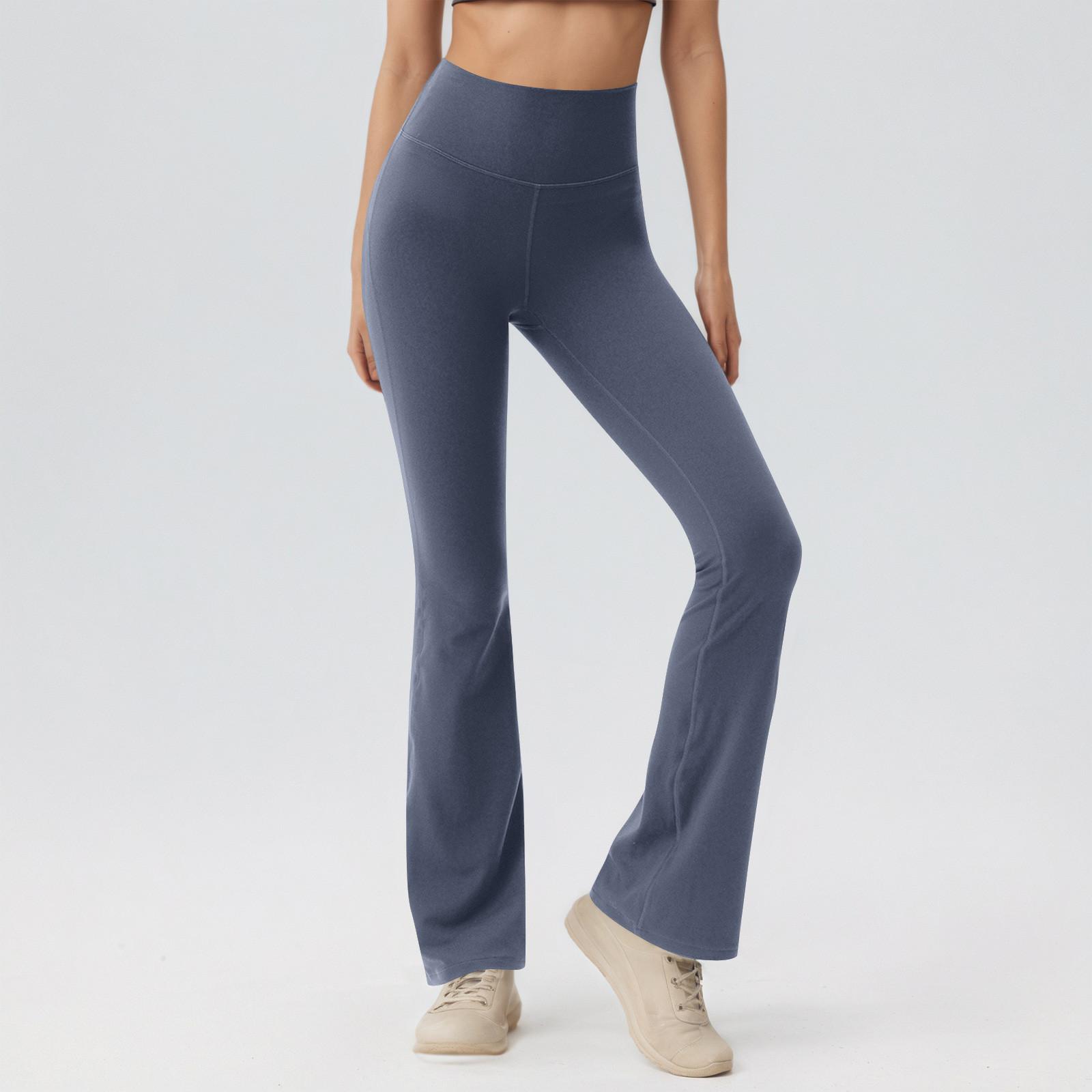 

Девочки Леггинсы Клеш Детские Брюки Клеш с Перекрестной Высокой Посадкой для Танцев и Йоги M тёмно-синий