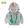 27Kids Children's Clothing Spring and Autumn Clothes Boys Pure Cotton Sweatshirt Kids Hoodie Jacket Crocodile Terry Baby Zip-up Shirt