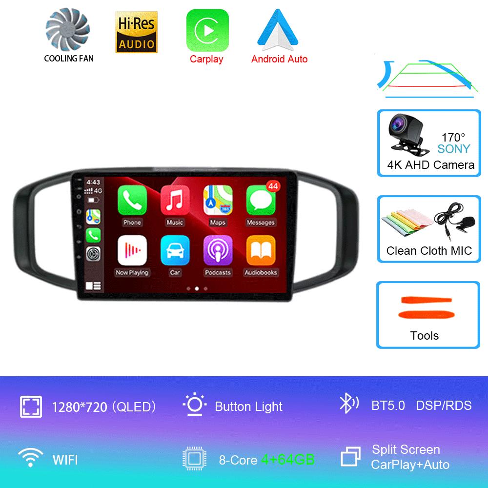 For Morris Garages MG3 2017 2018 2019 QLED 4G Wifi DSP Android 14 Car Radio Multimedia Video Player GPS Navigation Carplay