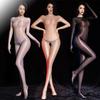 Jumpsuits Open Crotch Pantyhose See Through Sheer Stretch