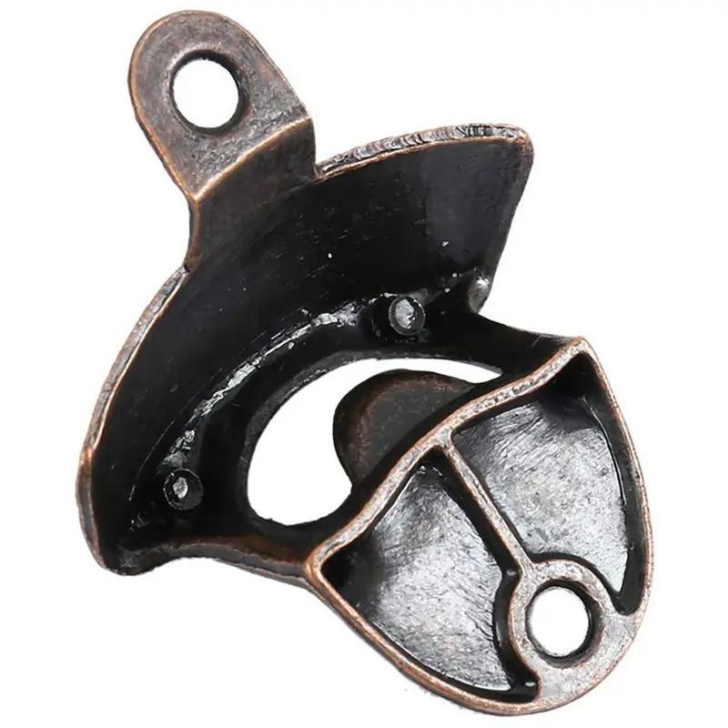 Bottle Opener Wall Mounted Rustic Beer Opener Vintage Wine Bottle Openers For Kitchen Cafe Bars Party Supplies