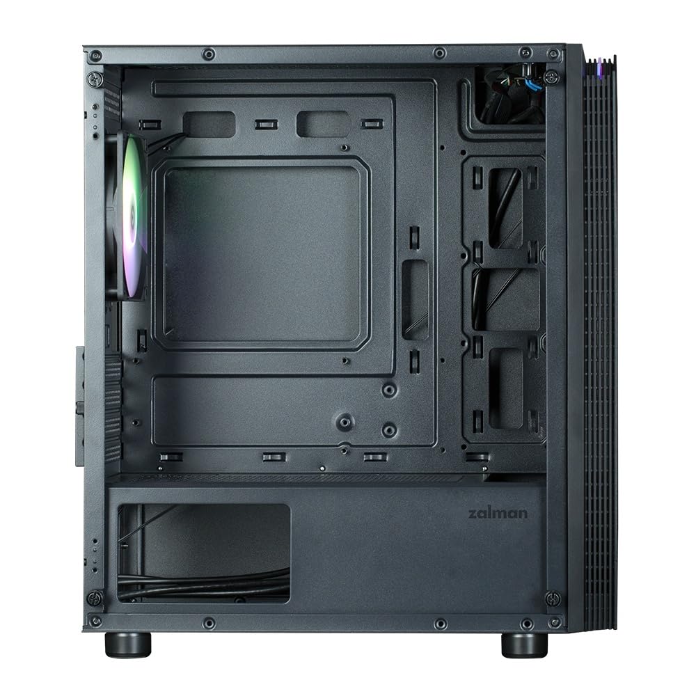 ZALMAN T4 PLUS Black microATX Mini Tower PC Case Black CS9072