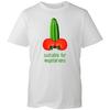Funny Vegetables T-shirt Suitable For Vegetarians Top Men's Unisex Gift Tee