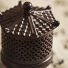 With Lid Sandalwood Agarwood Stove Retro Aromatherapy Holder Incense Burner  Yoga Studio