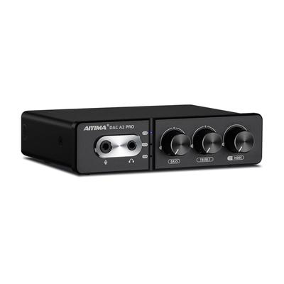 AIYIMA HUB Game Decoder DAC Headphone Amplifier Microphone Compatible Mini HiFi Stereo Digital USB DAC Amplifier DAC-A2PRO ESS9018K2M+JRC5532D+CM6542