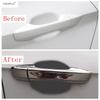 Car Door Handle Decoration Protection Cover Trim For Volkswagen Jetta Mk7  -  ABS Chrome / Black Accessories Exterior