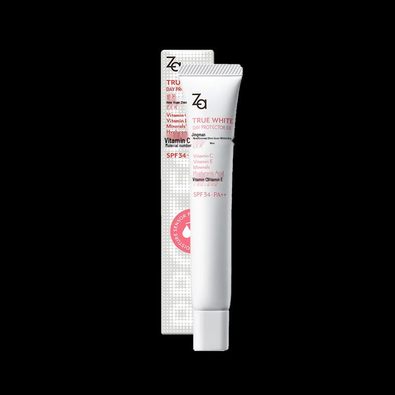 ZA True White EX Осветляющий УФ-защитный праймер SPF34 белый