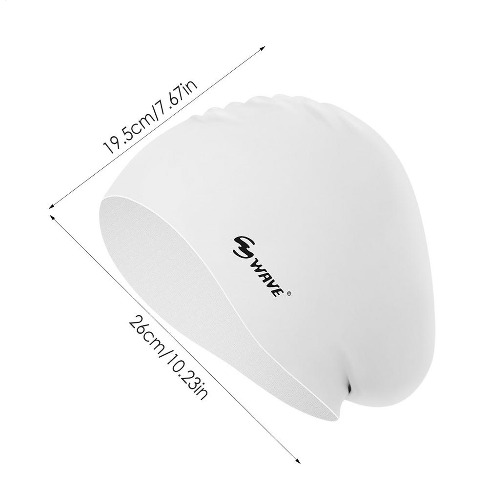 Silicone SwimmingCaps Oversized Long Hair SwimmingCaps Waterproof SwimCap With Ear Protect Diving Bathing Hats Pool