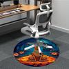 1pc Scooby-Doo Chair Carpet for Office Non-Slip, Soft & Comfortable, Carpet for Office, Gaming, Lightweight Round Floor Mat
