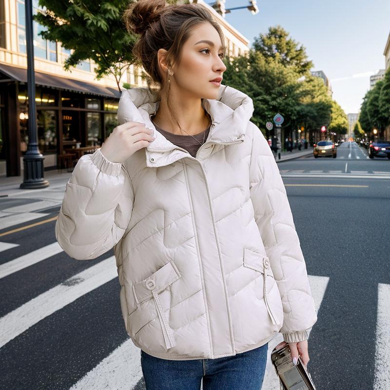 

GMXIA женские винтажные повседневные однотонные куртки и пальто с капюшоном на осень и зиму с длинными рукавами и принтом XXXL белый