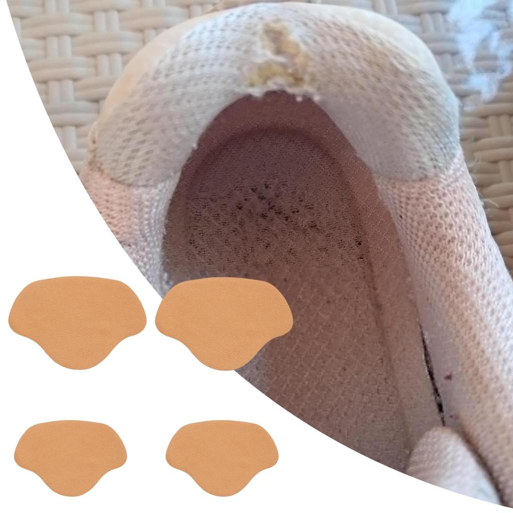 Shoe Heel Pad 4 Pieces Self-Adhesive Shoe Heel Inserts Home Daily Supplies for Running Sports Fitness Athletes Youth Inside Home