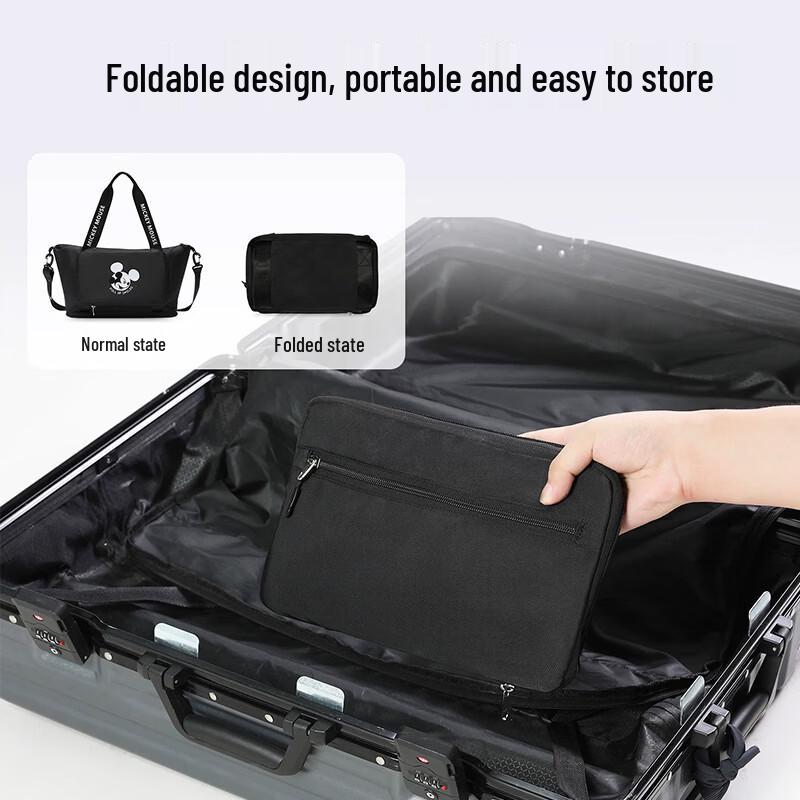 Disney Mickey Foldable Dry Wet Separation Sports Bag