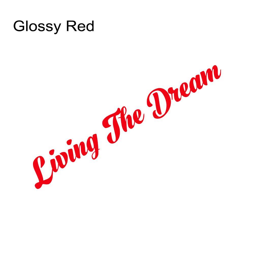 Car Stickers For MAN TGX TG Auto Accessories Living The Dream Styling Vinyl Film Whole Body Decor Decals Multicolor Available