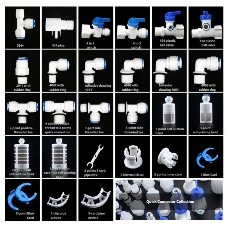 High Density Polyethylene 2 Part Ball Valves Lightweight & Strong Plumbing Fitting for Water Supply & Fluid Management