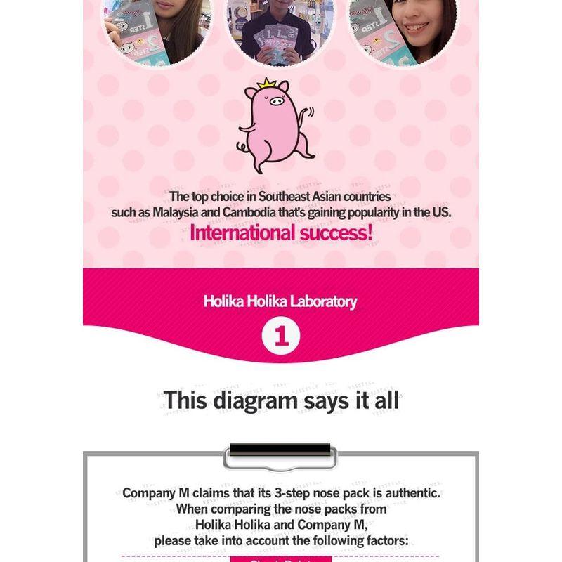 HOLIKA HOLIKA - Pig Clear Black Head 3-Step Kit Bundle Set