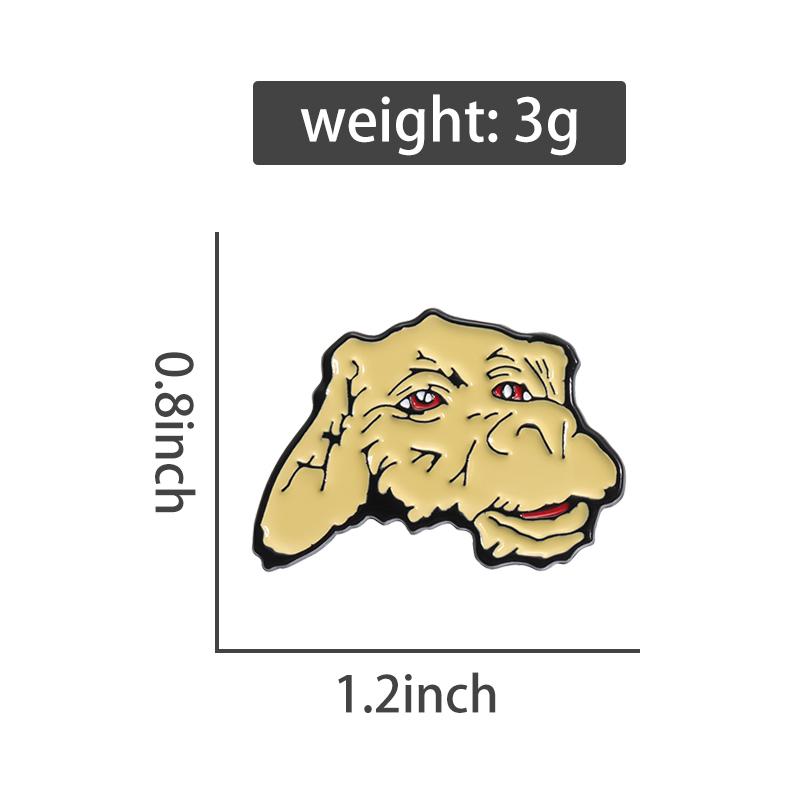 Labrador Retriever Hund Emaille Anstecknadeln Benutzerdefinierte Broschen Reversabzeichen Cartoon Film Tier Schmuck Geschenk für Kinder Freunde