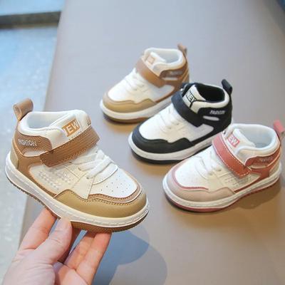 Kinderschuhe Sneaker Frühling Herbst Neu High Top Mädchen Freizeitschuh Weiche Sohle Junge Einzelschuhe Leichte Skateschuhe Kinderschuhe