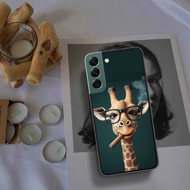 Giraffes Have Long Necks Phone Case For Samsung A17 A14 A24 A34 A54 A03S A04S A13 A23 A33 A53 A70 A50S A30 A40 A51 A41 A20E A73