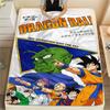 Dragon Ball character Print Flannel Blanket High quality Comfortable for All Seasons Home Decor Warmth and Comfort Perfect for Christmas Gifts