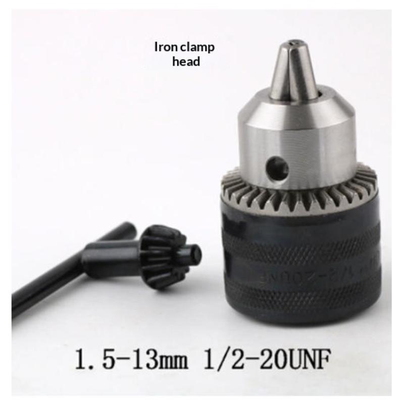 1 Set 2-13MM/1.5-10MM Quick Change 1/4" Hex Shank/SDS /1/2" Square Socket Adapter 1/2"-20UNF Drill Chuck Wrench Conversion Tools