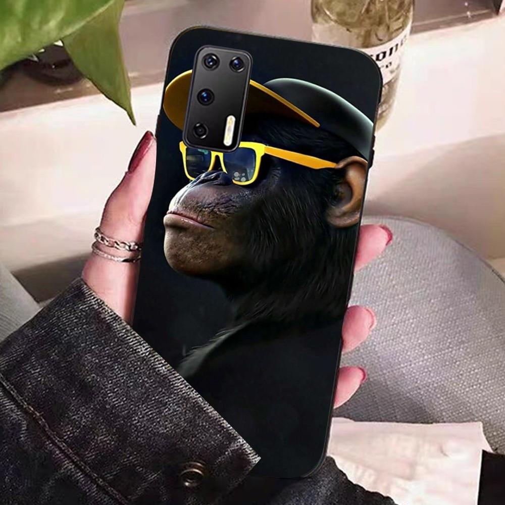 COOL Monkey Gorilla Ape Phone Case For Huawei P 8 9 10 20 30 40 50 Pro Lite Psmart Honor 10 Lite 70 Mate 20lite