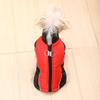 Herbst Winter Warme Hundekleidung Reflektierende Haustierweste Jacke Wasserdichter Mantel Kostüm mit D-Ring für Kleine Mittelgroße Große Hunde Schnauzer Yorkshire