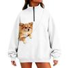 Women's Stand Collar Long Sleeve Sweatshirt Top