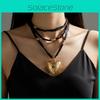 Heart Crafted Beautifully Pendant Necklace For Women In Stylish Alloy With Elegant Finish