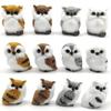 Simulation Owl Ornaments Plush Toys Cute Doll Artificial Fur Toy Christmas Tree Decor Pendant Christmas Gift For Kids Home Decor