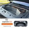 For Leapmotor C16/C10 EV 2024 2025 2026 2027 Front Trunk Storage Box Integrated With Leather pad Modification Accessories