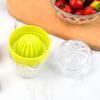 2 Pcs Manual Juicer Cup Fruit Maker Citrus Lemon Squeezer Plastic Ergonomic Design Kitchen Tool Portable Manual Juice Extractor