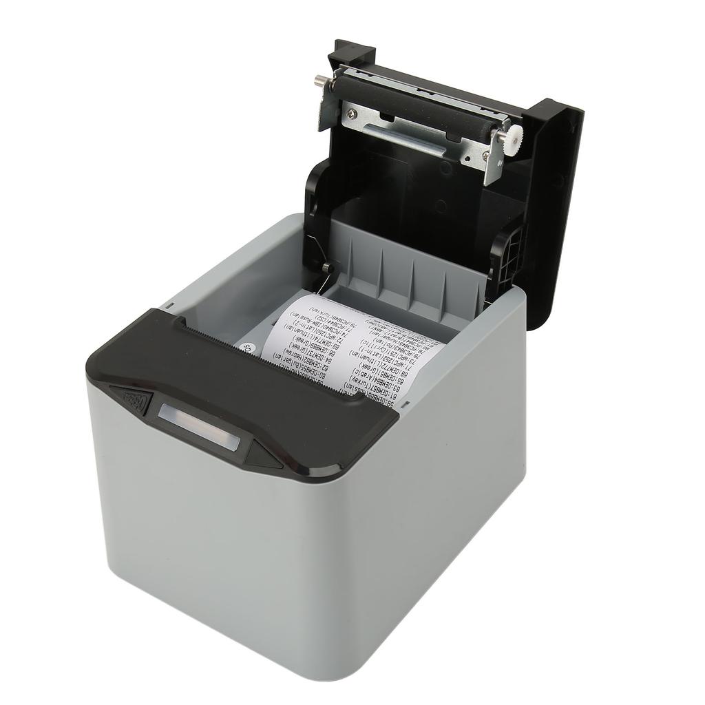 80mm Thermal Receipt Printer POS Printer Automatic Cutting USB LAN SERIAL Port Restaurant Kitchen Printer for Windows