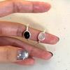 Modern Minimalist Oval Agate Ring For Women With Adjustable Copper Design And Unique Korean Style Inspired