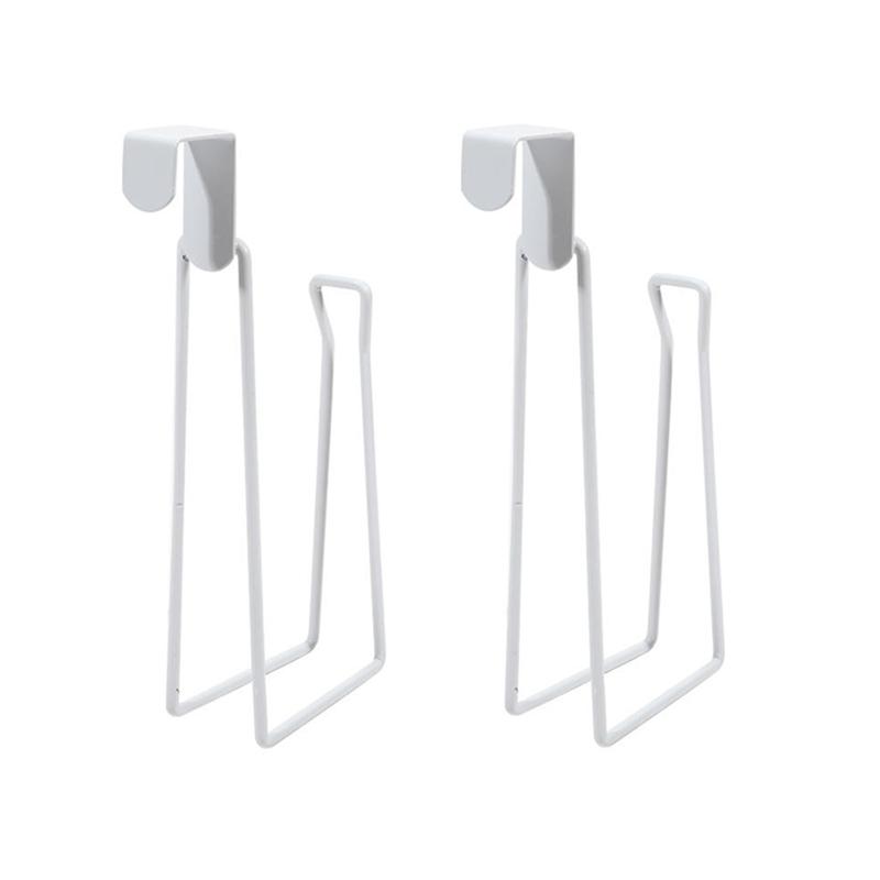 1/2pcsToilet Paper Holder - Easy Install Wall Mount Bathroom Tissue Roll Hanger with Painted Finish Space Saving No-Drill Design