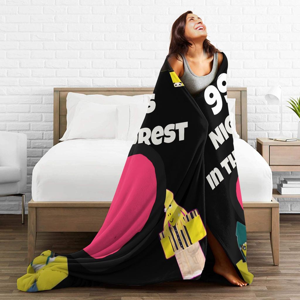 99 Nights in The Forest Flannel Blankets for Living Room Airplane Travel Comfortable Bedspread Sofa Bed Cover