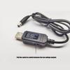 Digital Display Steps Up Power Cord 5V To 9V 12V Output DC5.5X2.1 Connectors USB Charging Cable with Digital Screen