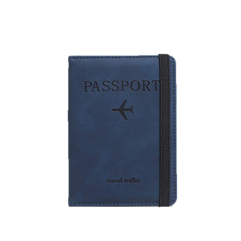 RFID Leather Passport Holder & SIM Card Organizer
