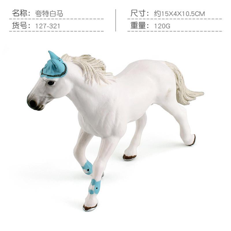 High Quality Pvc Horse Models Set Of Seven Including Appaloosa Quarter Horse And Hanoverian For Display And Imaginative Play