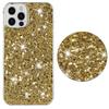 For iPhone 16 Pro Max Case TPU Drop Protection Epoxy Glittery Sequins Phone Cover