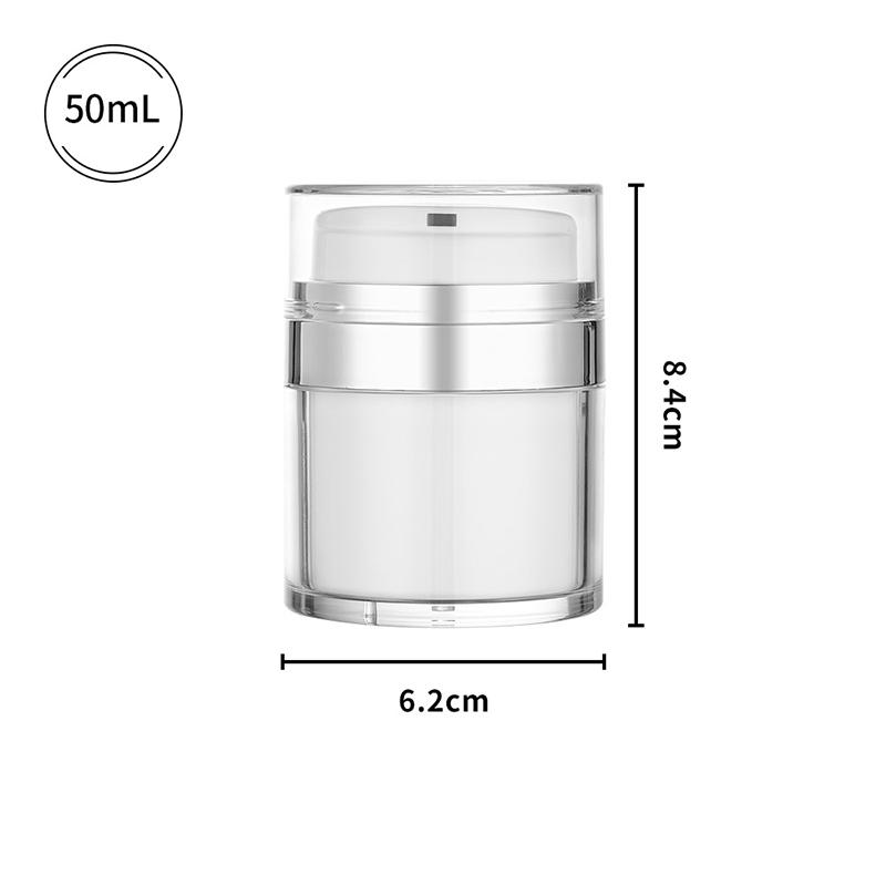 15G/30G/50G/100G Vakuumcremeflasche Presslotionsflasche Gesichtscreme-Unterflasche Lotionsflasche ohne Strohhalm