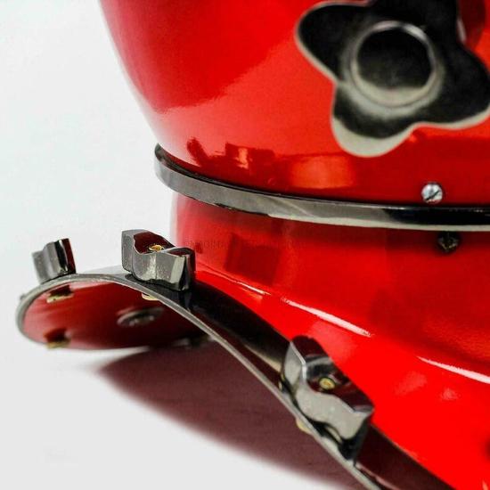 U.S Navy Red Antique Diving Helmet - Mark V Deep SCA Scuba Divers Helmet - Christmas Red