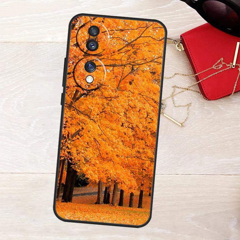 Autumn Leaves Case For Honor Magic 8 7 5 6 Pro X9a X9b X9c X9d X8c X8b Win RT 50 70 90 200 400 Lite Cover