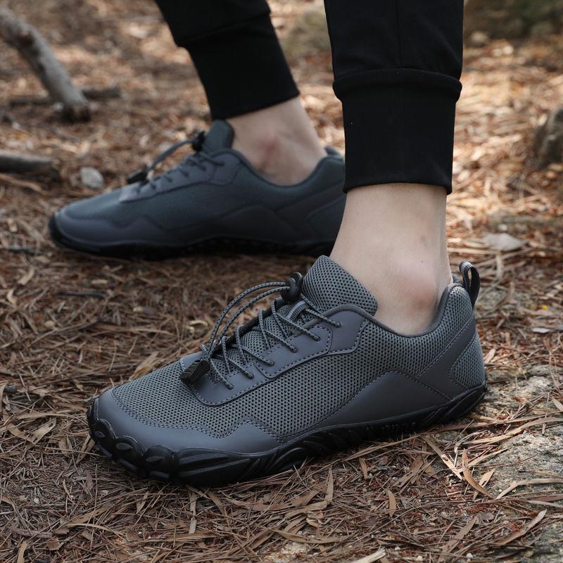 Wide Foot Non-Slip Outdoor Hiking Shoes for Men & Women - Windproof, Coldproof, Casual, and Military Training Ready.