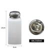100-250ML Bottiglia Vuota con Pompa Liquido Alcolico Pressa Rimuovi Smalto Detergente Bottiglia Ricaricabile Dispenser Contenitore Manicure