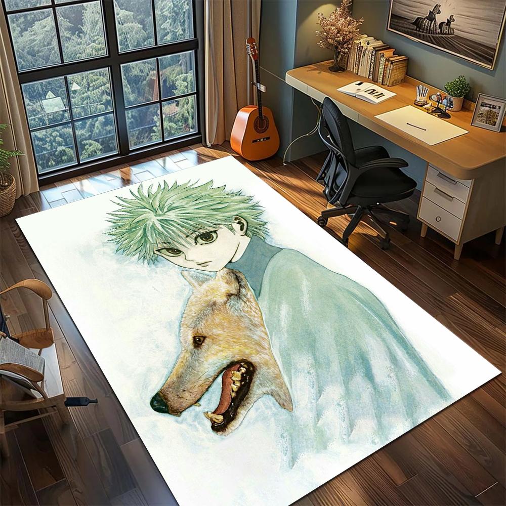 Hunter × Hunter Printed Rug Carpet Large Area Rug Non Slip Washable Floor Mat for Gamer Room Decor -xia80