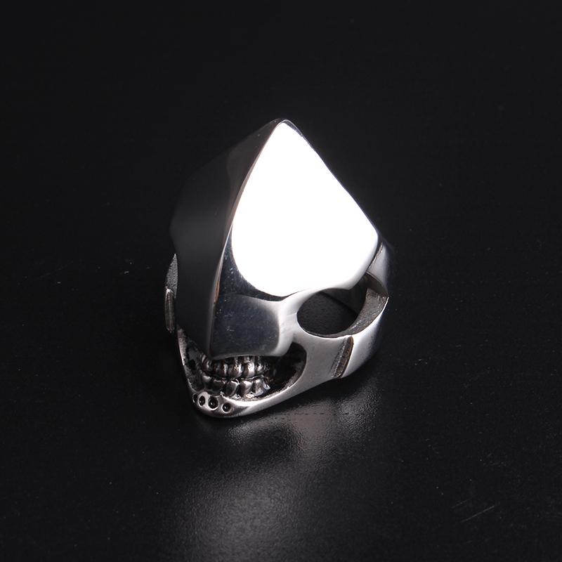 Wedding Rings Silver Color Alien Stainless Steel Wedding Rings for Men Women