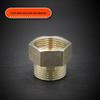 Copper Reducing Threaded Coupling Adapter for Male/Female: 1/2", 3/8", 1/4", 1/8" Connector