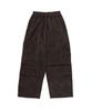 CARGOBROS Hyde Nubuck Wide Cargo Pants (Brown)