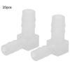20PCS Aquarium 90 Degrees Elbow Air Pump Pipe Adapter Fish Tank Hose Fittings Connector